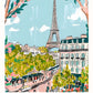 Paris Garden Canvas Painting