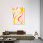 Soft Swirls Canvas Painting