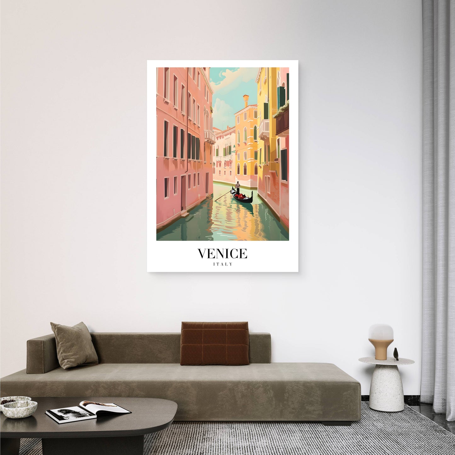 Venice Lane Canvas Painting