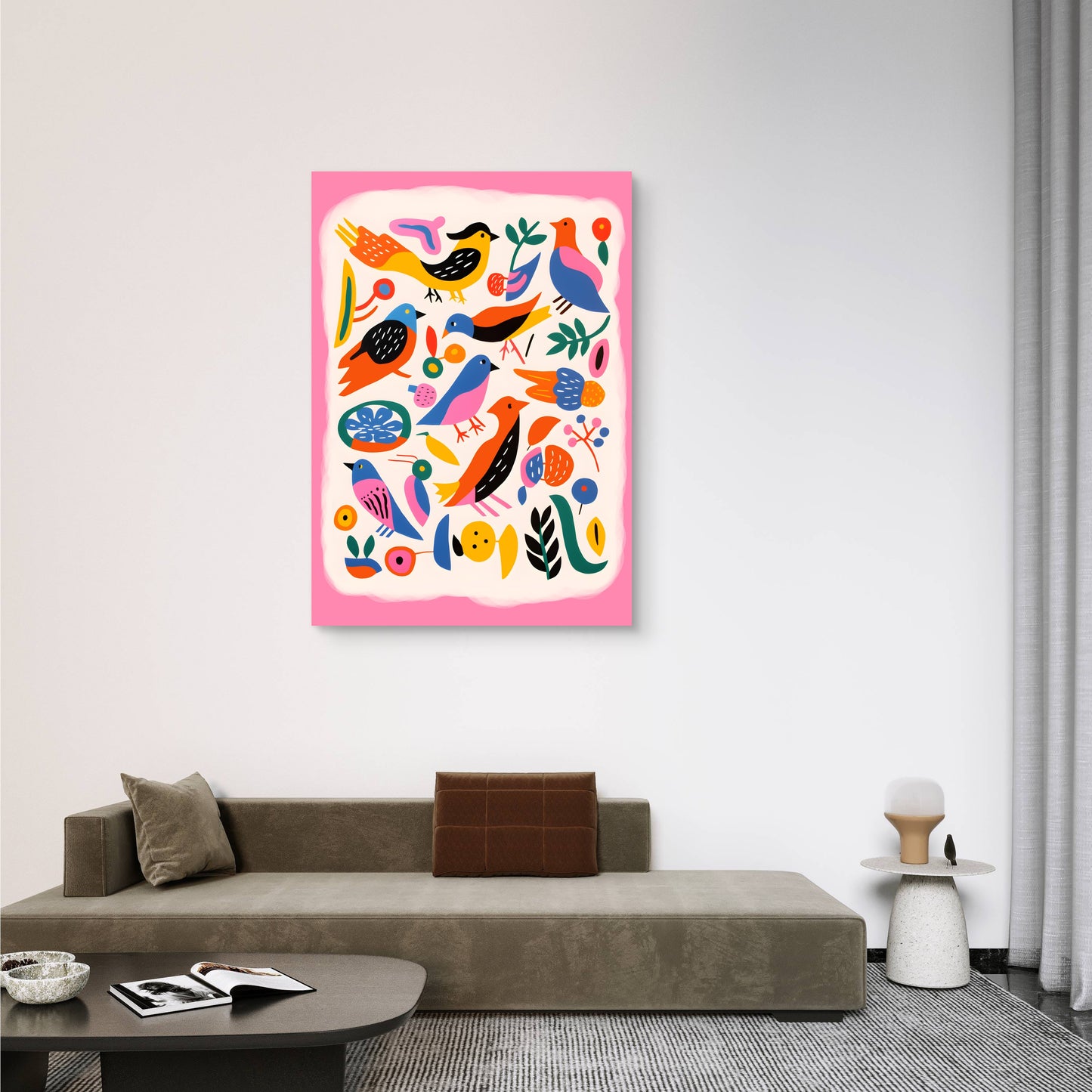 Jungle Party Canvas Painting