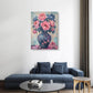 Vintage Roses Canvas Painting