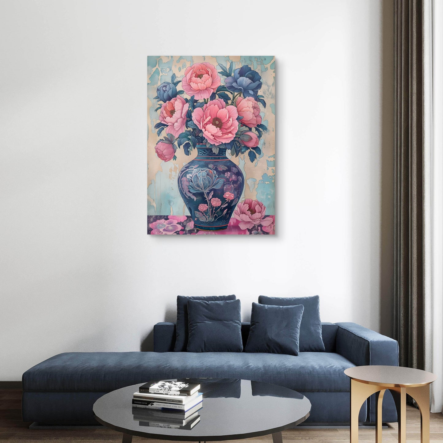 Vintage Roses Canvas Painting