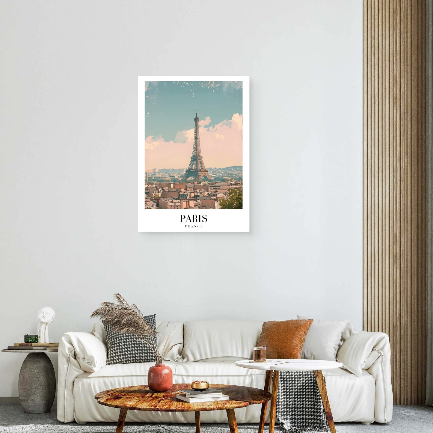 Paris Dawn Canvas Painting