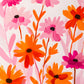 Pink Daisies Canvas Painting