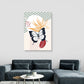 Butterfly Palm Canvas Painting
