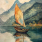 Quiet Sail Canvas Painting