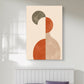 Terracotta Muse Canvas Painting