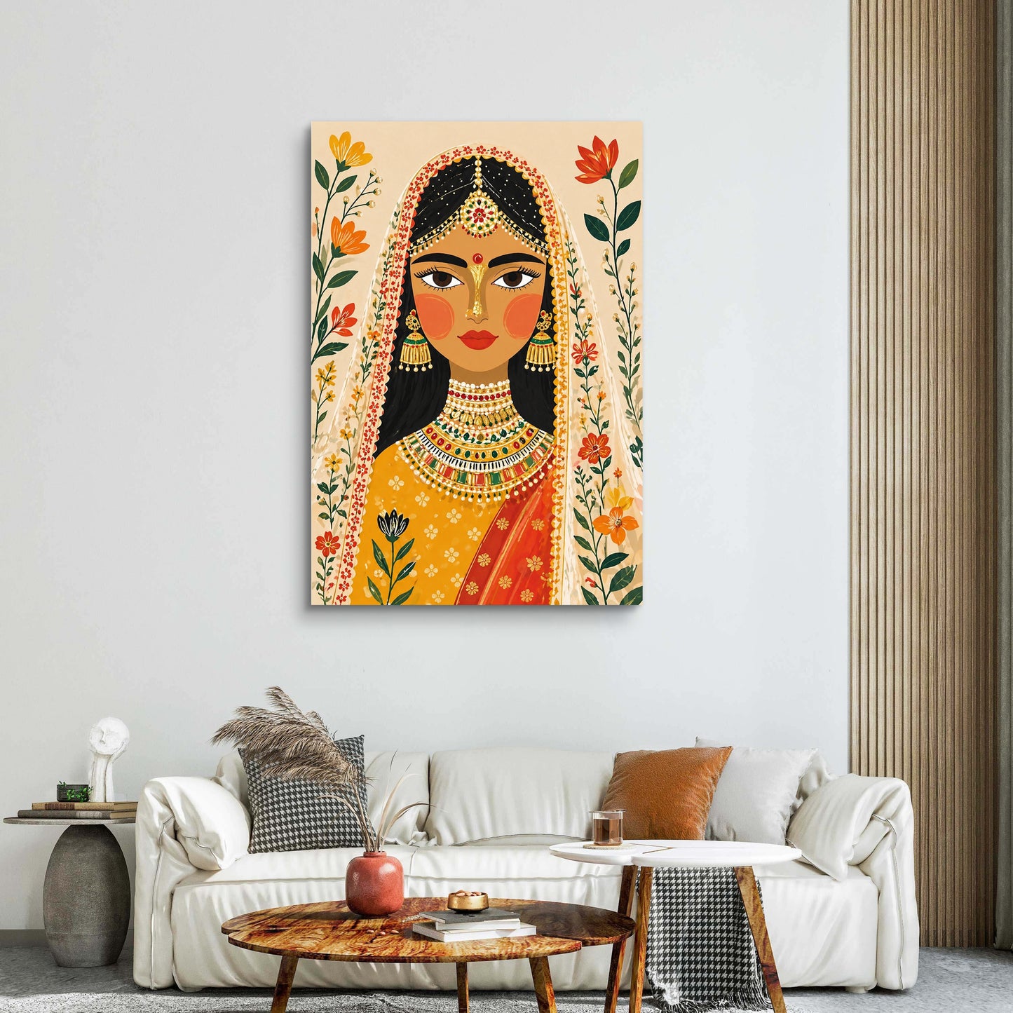 Desert Bride Canvas Painting