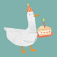 Sailor Goose Canvas Painting