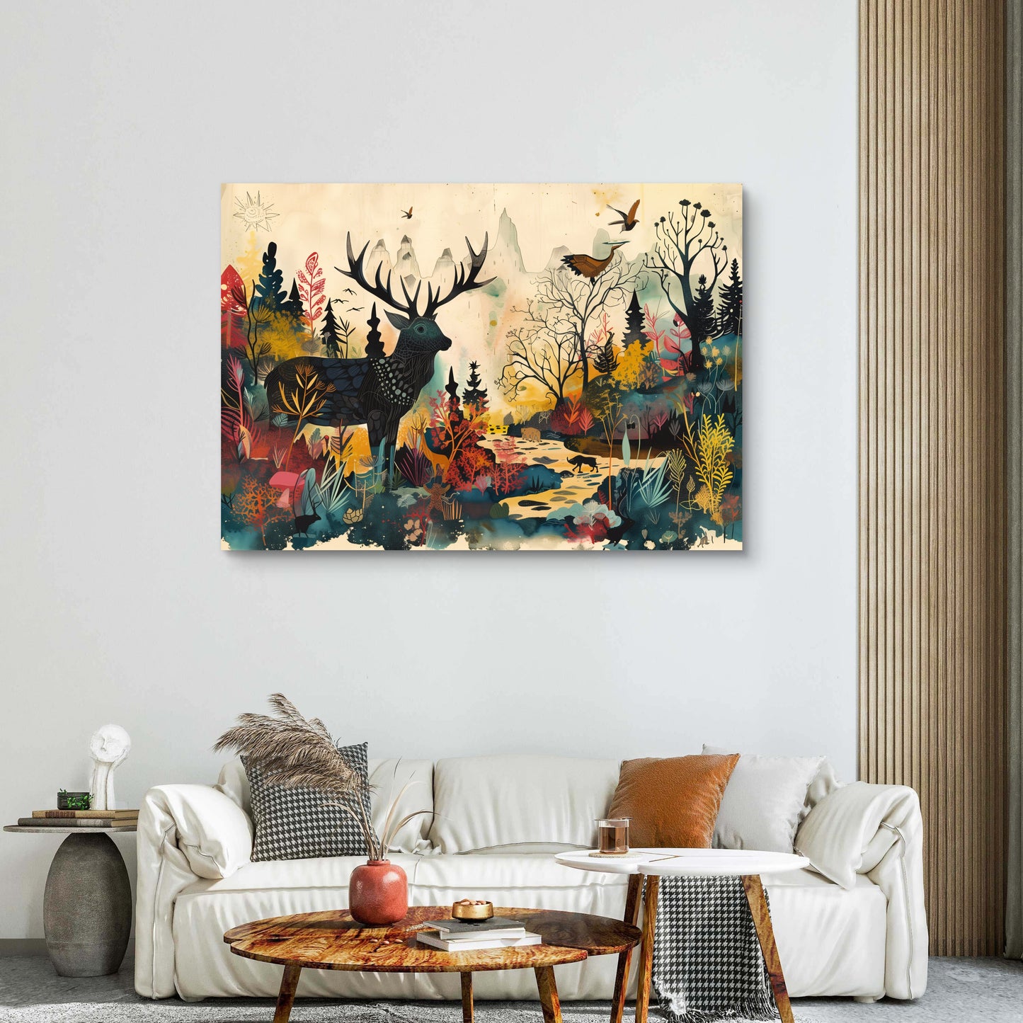 Wild Parade Canvas Painting