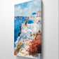 Santorini, Greece Canvas Painting