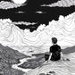 Moon Lake Canvas Painting