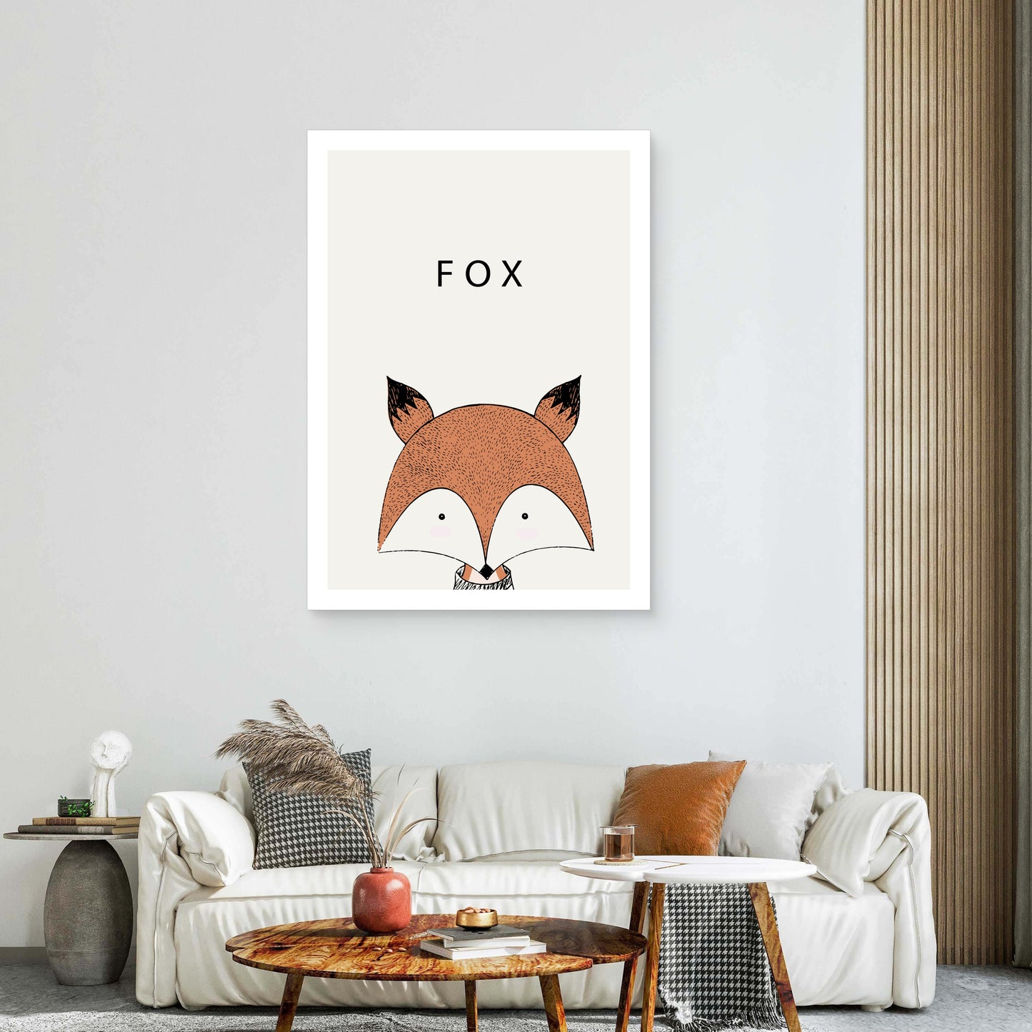 Little Fox Canvas Painting
