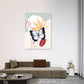 Butterfly Palm Canvas Painting