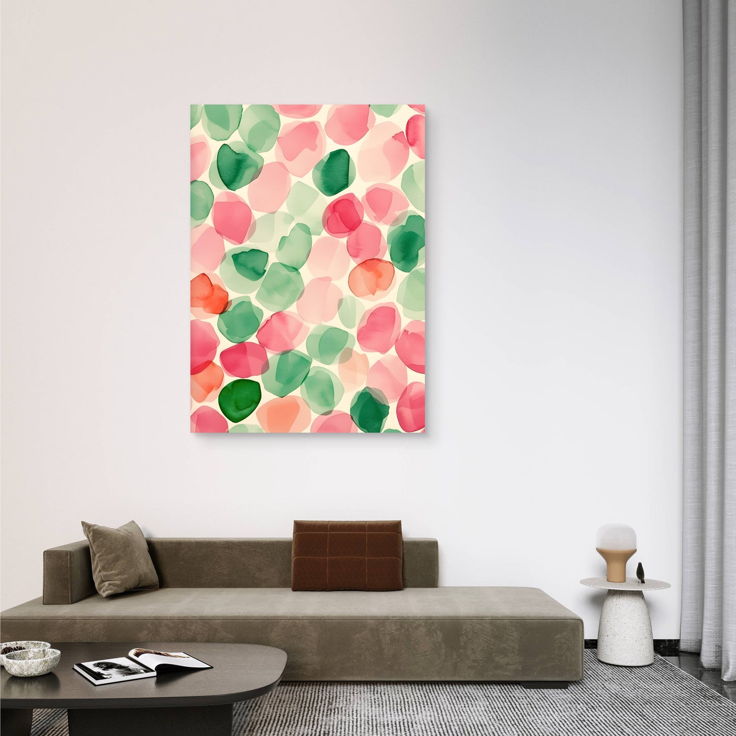 Candy Bloom Canvas Painting