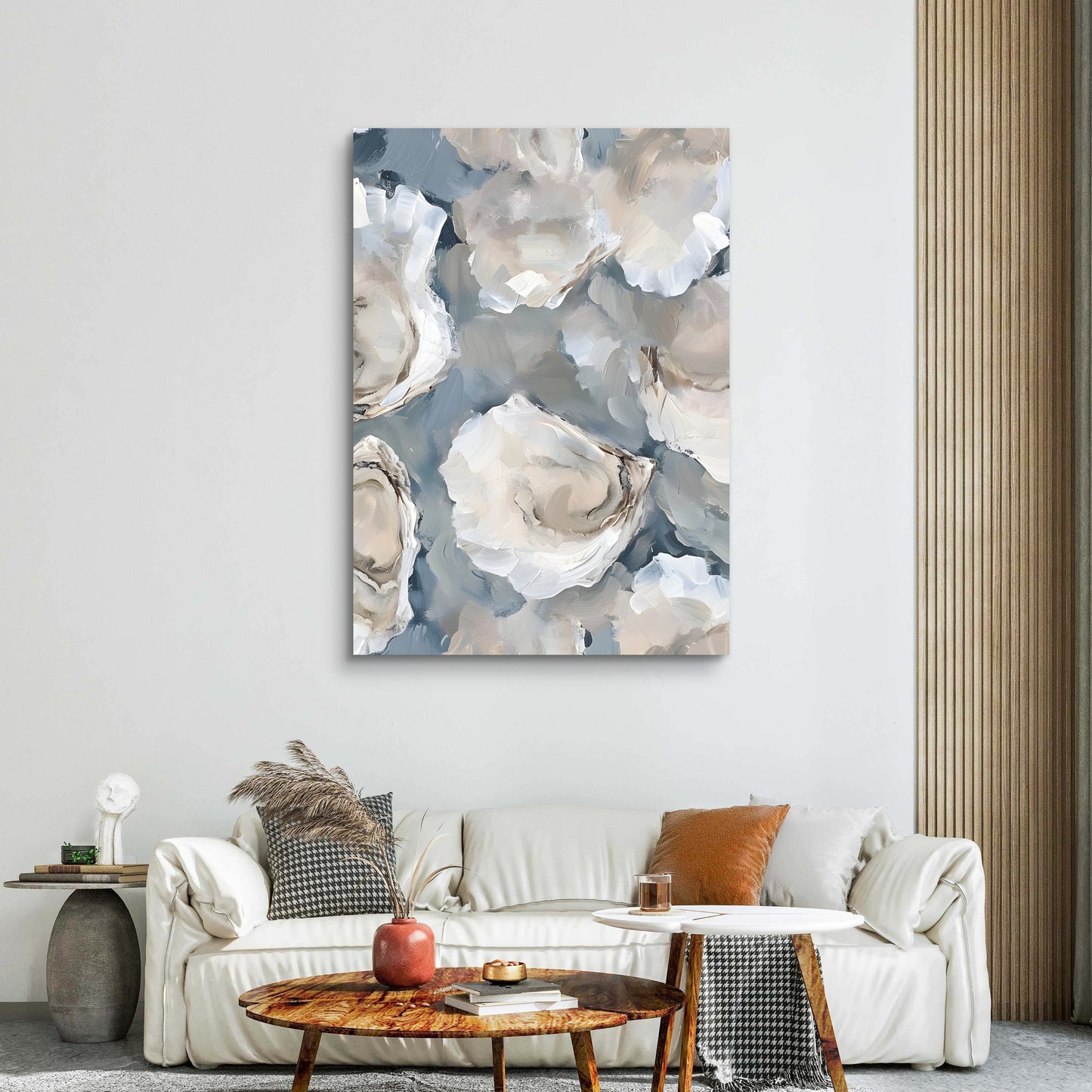 Cloud Marble Canvas Painting