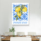 Lemon Tiles Canvas Painting