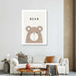 Tiny Bear Canvas Painting