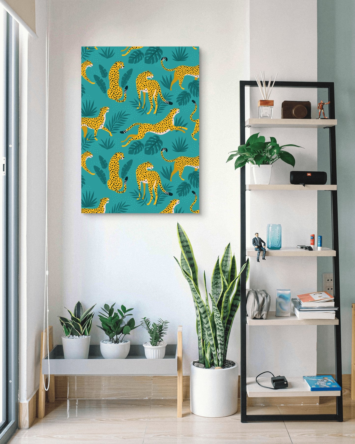 Ocean Whales Canvas Painting