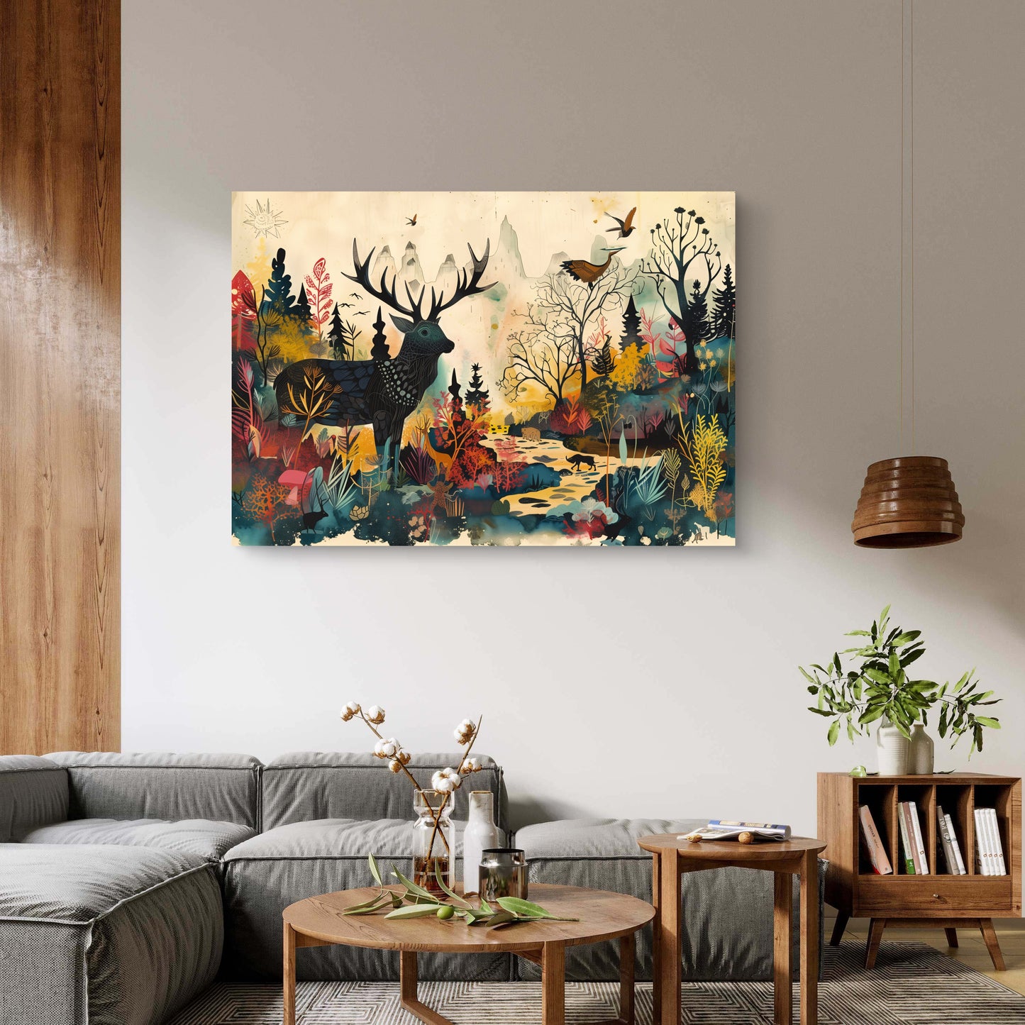 Wild Parade Canvas Painting