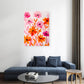 Pink Daisies Canvas Painting