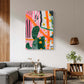 Wild Cactus Canvas Painting