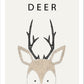 Gentle Deer Canvas Painting