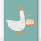Sailor Goose Canvas Painting