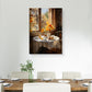 Autumn Table Canvas Painting