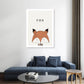 Little Fox Canvas Painting