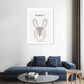 Sweet Rabbit Canvas Painting