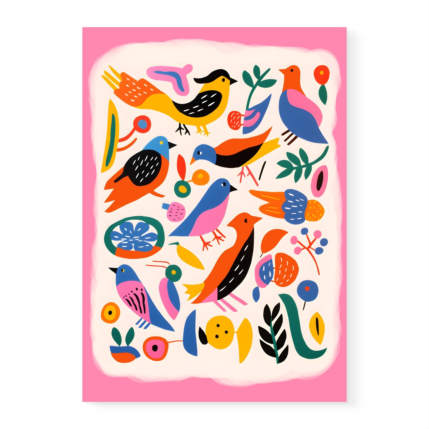 Jungle Party Canvas Painting