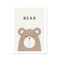Tiny Bear Canvas Painting