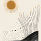 Golden Reeds Canvas Painting