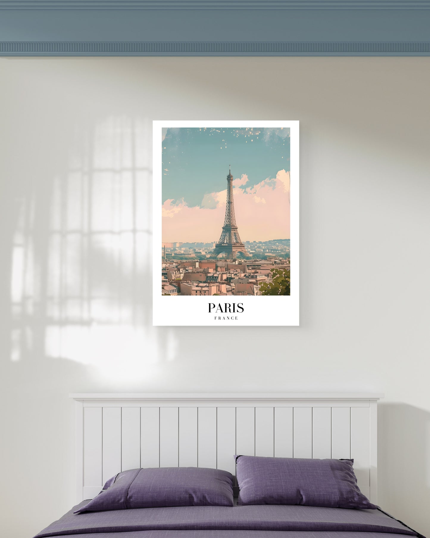 Paris Dawn Canvas Painting