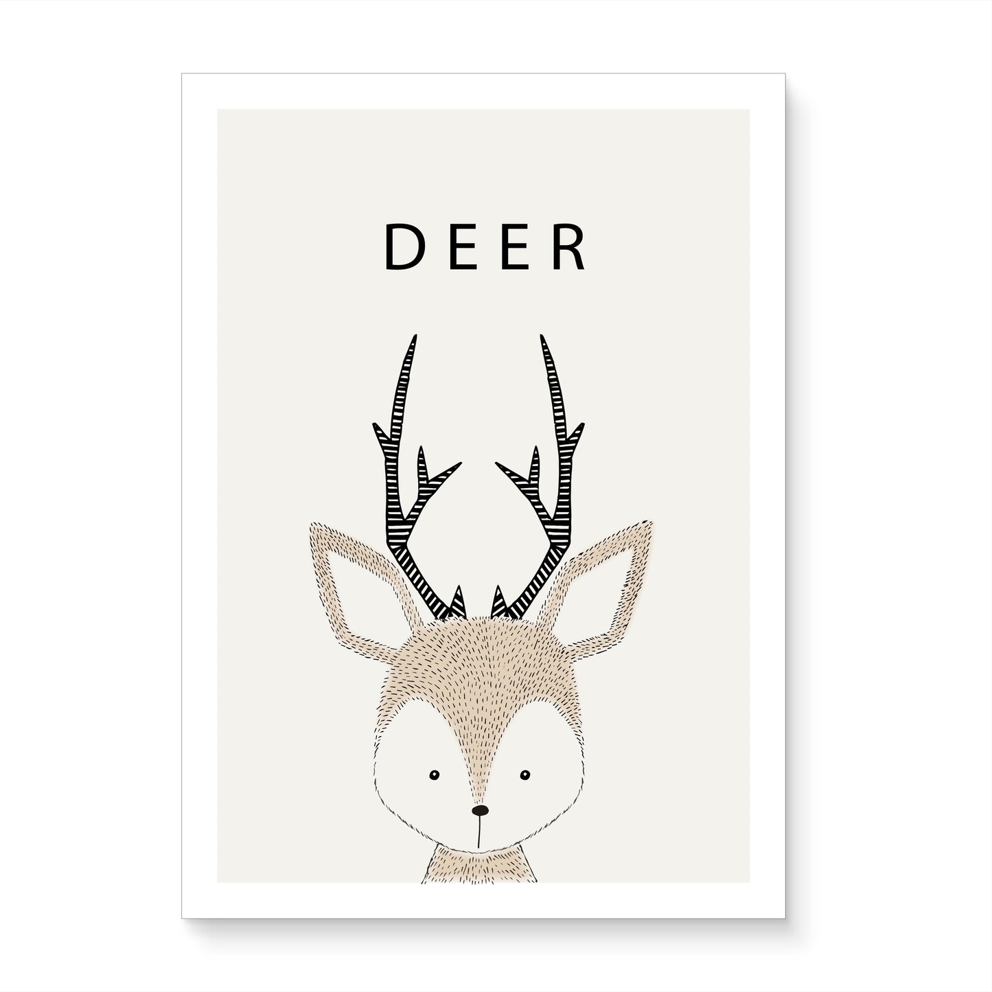 Gentle Deer Canvas Painting