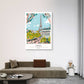 Paris Garden Canvas Painting
