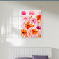 Pink Daisies Canvas Painting