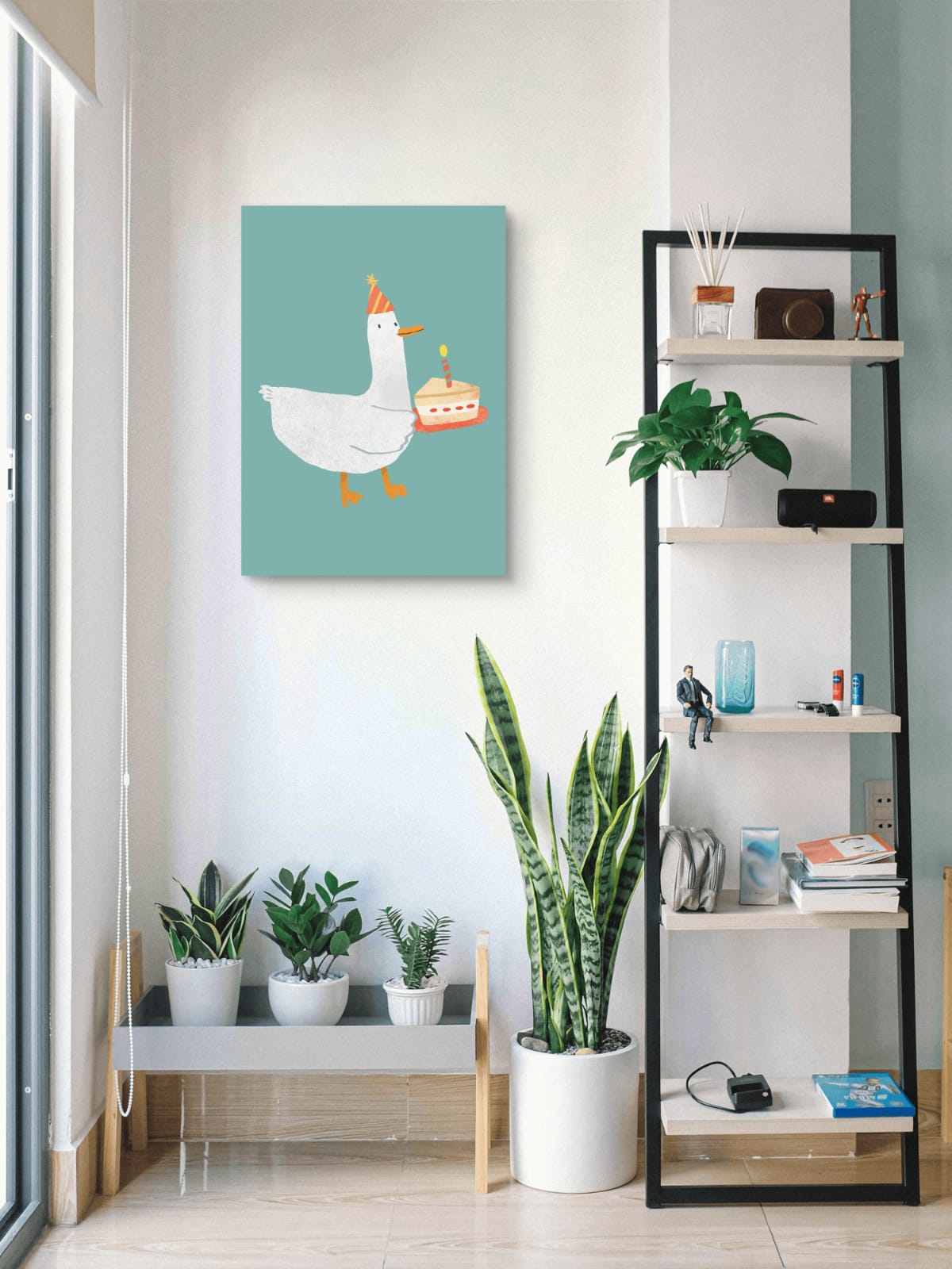 Sailor Goose Canvas Painting