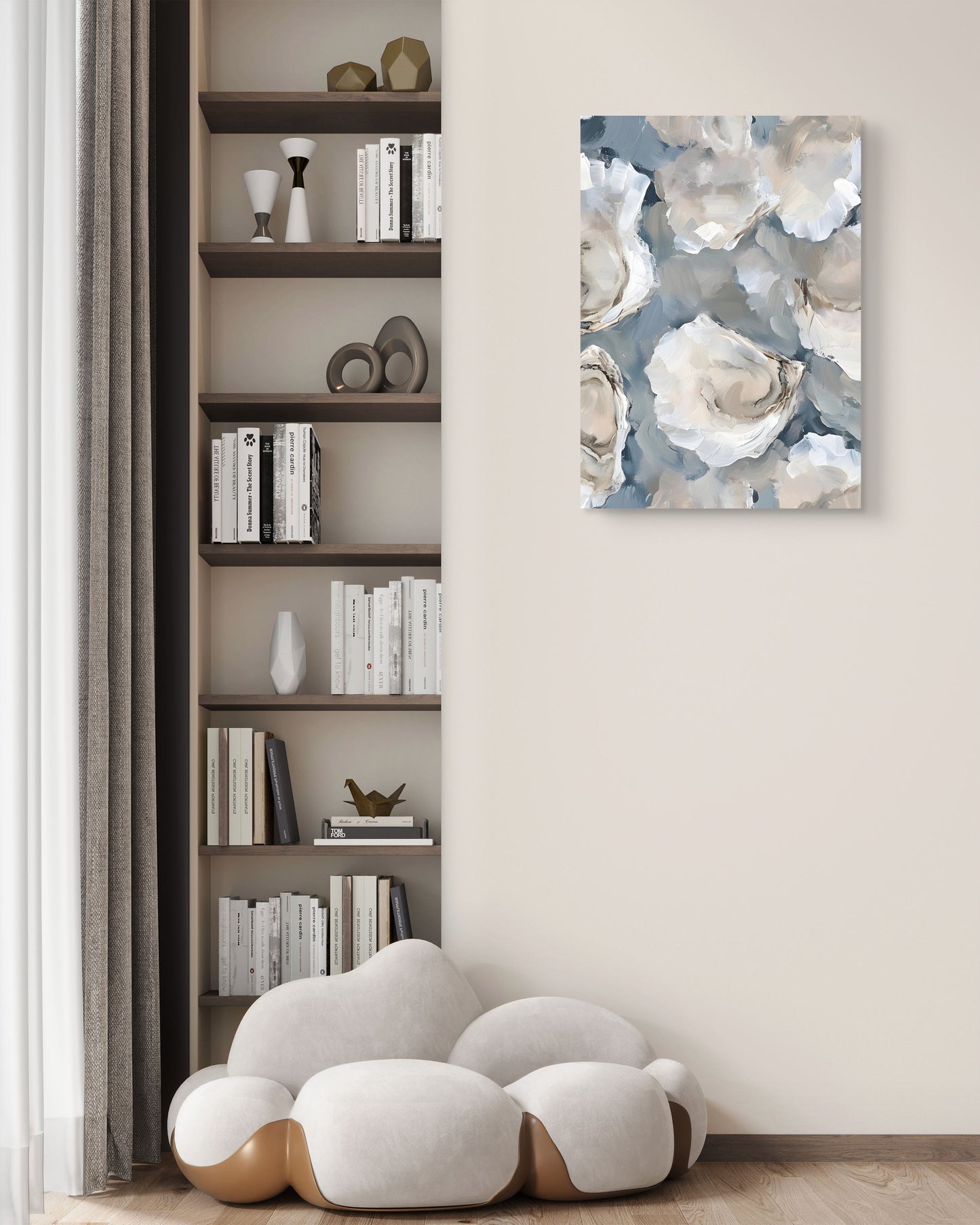 Cloud Marble Canvas Painting