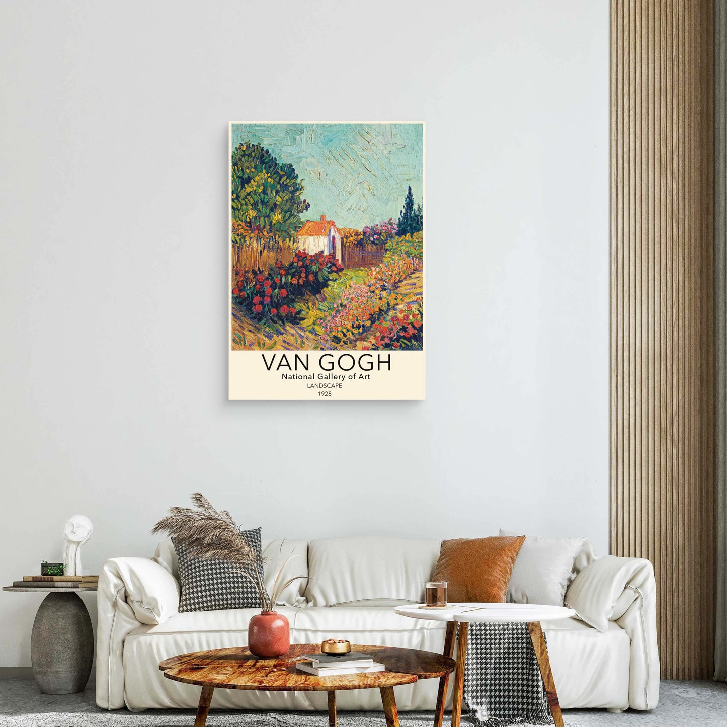 Van Gogh Village Canvas Painting
