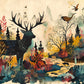 Wild Parade Canvas Painting