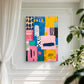 Patch Play Canvas Painting
