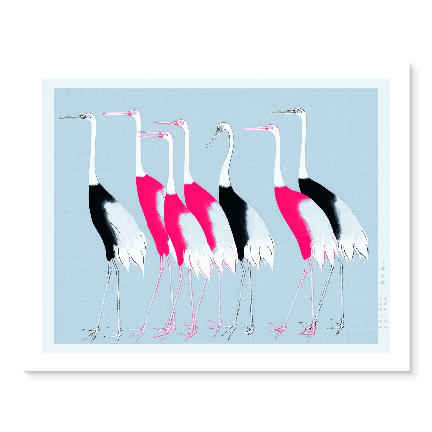Pink Birds Canvas Painting