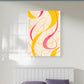 Soft Swirls Canvas Painting