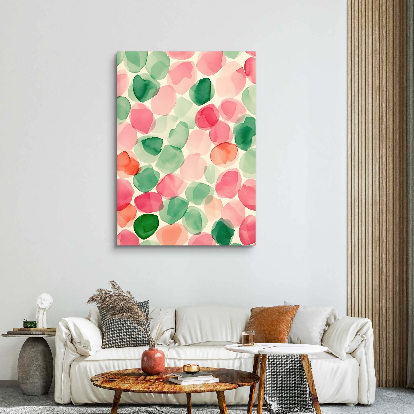 Candy Bloom Canvas Painting