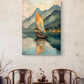 Quiet Sail Canvas Painting