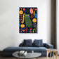 Midnight Jungle Canvas Painting