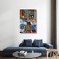 Cat Eyes Canvas Painting