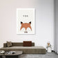 Little Fox Canvas Painting